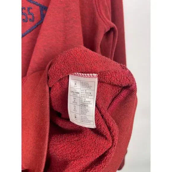 Disneyland Resort Red Crewneck Sweatshirt Mickey Vintage Style Size Medium - Picture 5 of 9